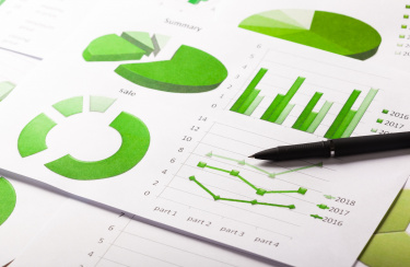 Zahlen mit Charts und Tabellen 
