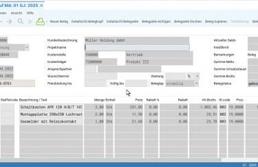 MegaPlus® Faktura ist flexibel einsetzbar